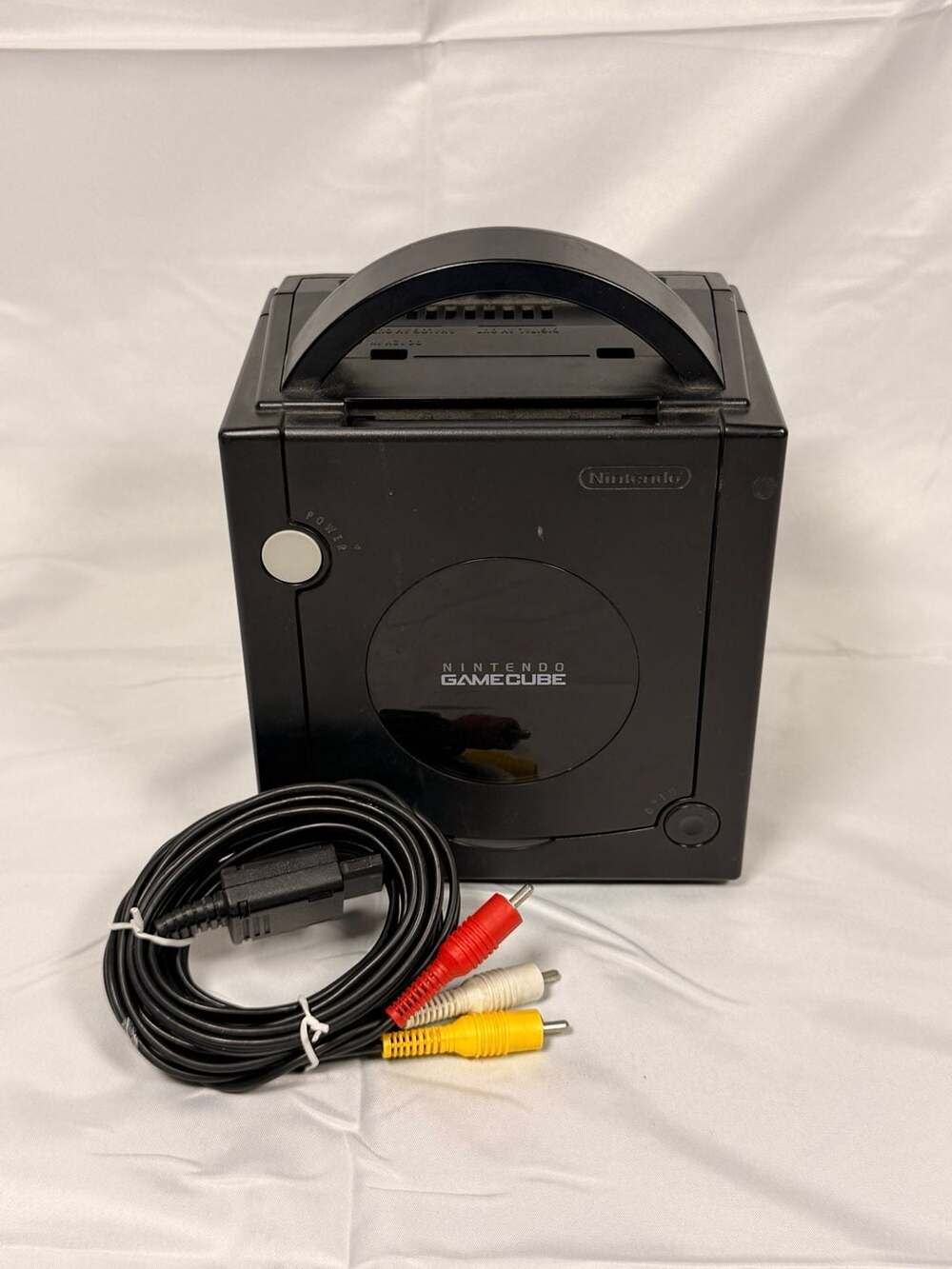 Nintendo GameCube Console DOL-001 Black With AV Cable